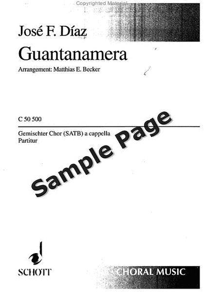 Fernandez Diaz Guantanamera (becker)