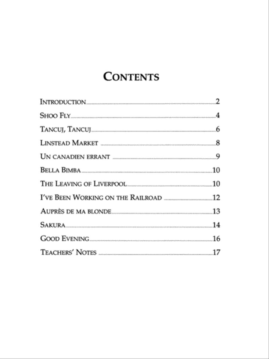 More Folk Strings for String Quartet or String Orchestra String Quartet scores gallery preview page 7