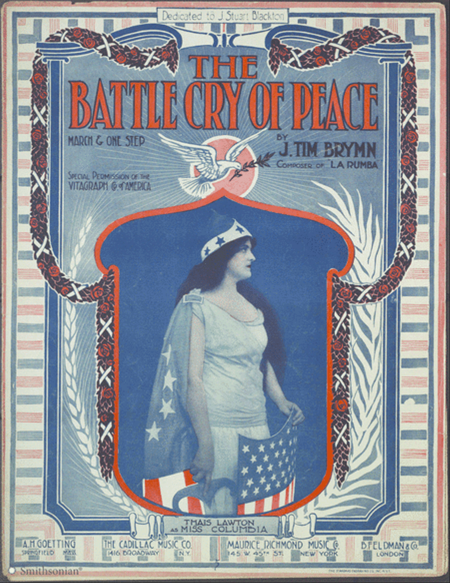 The Battle Cry Of Peace: March and One Step Piano Solo scores gallery preview page 1