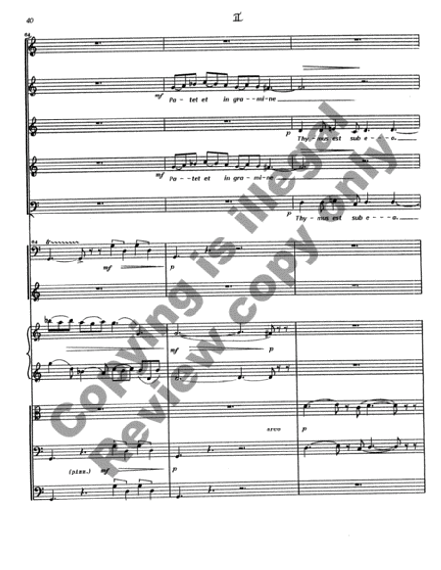 Cantata Rustica (Full/Choral Score) Choir scores gallery preview page 117