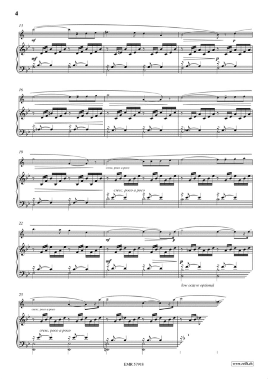 Ave Maria Ave Maria Soprano Saxophone scores gallery preview page 4