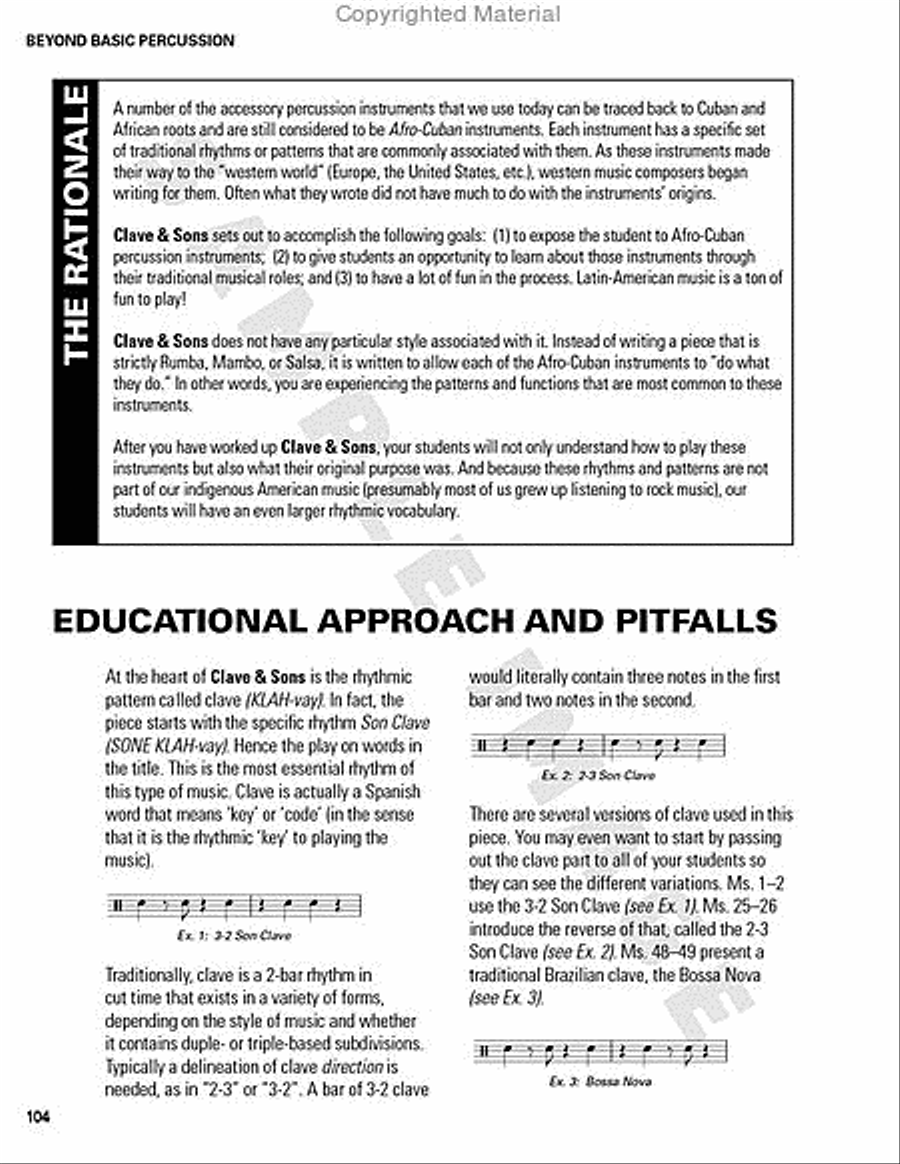 Beyond Basic Percussion Percussion scores gallery preview page 39