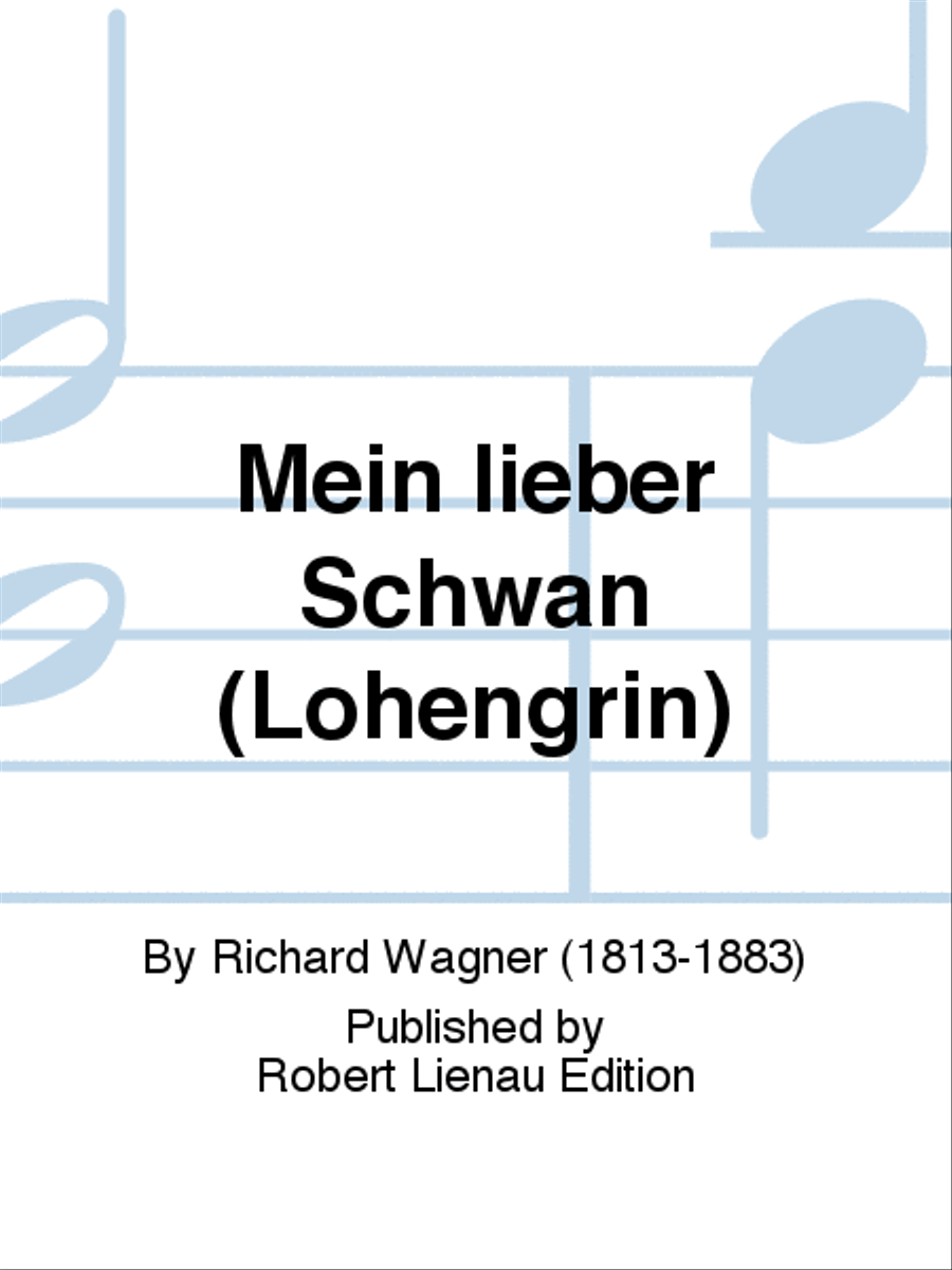 Mein lieber Schwan (Lohengrin) Tenor Voice scores gallery preview page 1