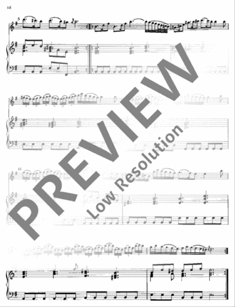 Concerto C major Piccolo scores gallery preview page 17