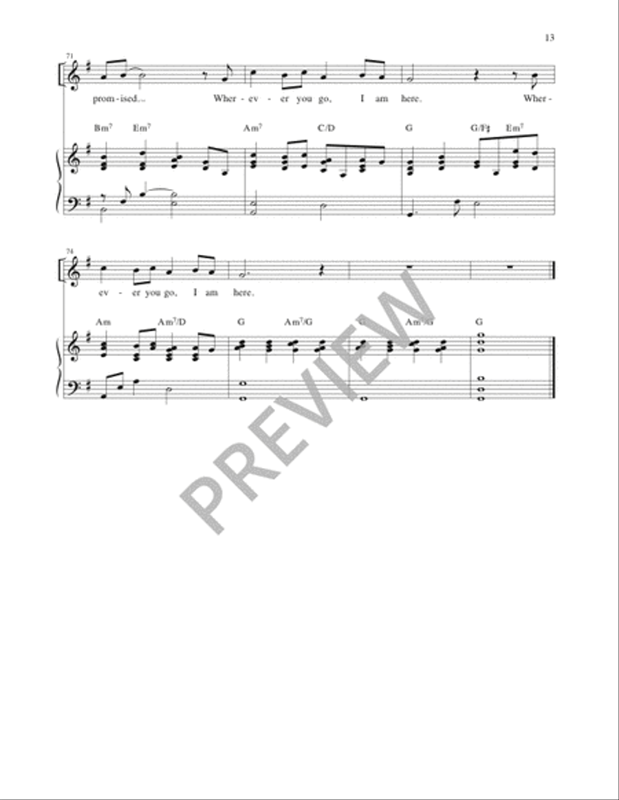 Blest Are Those Who Love You - Volume 3, Additional Solos with Optional Congregation Choir scores gallery preview page 15