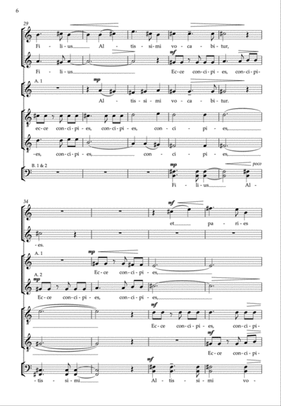 Trinity /Scale Studies 4-Part scores gallery preview page 3