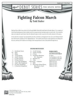 Fighting Falcon March: Score