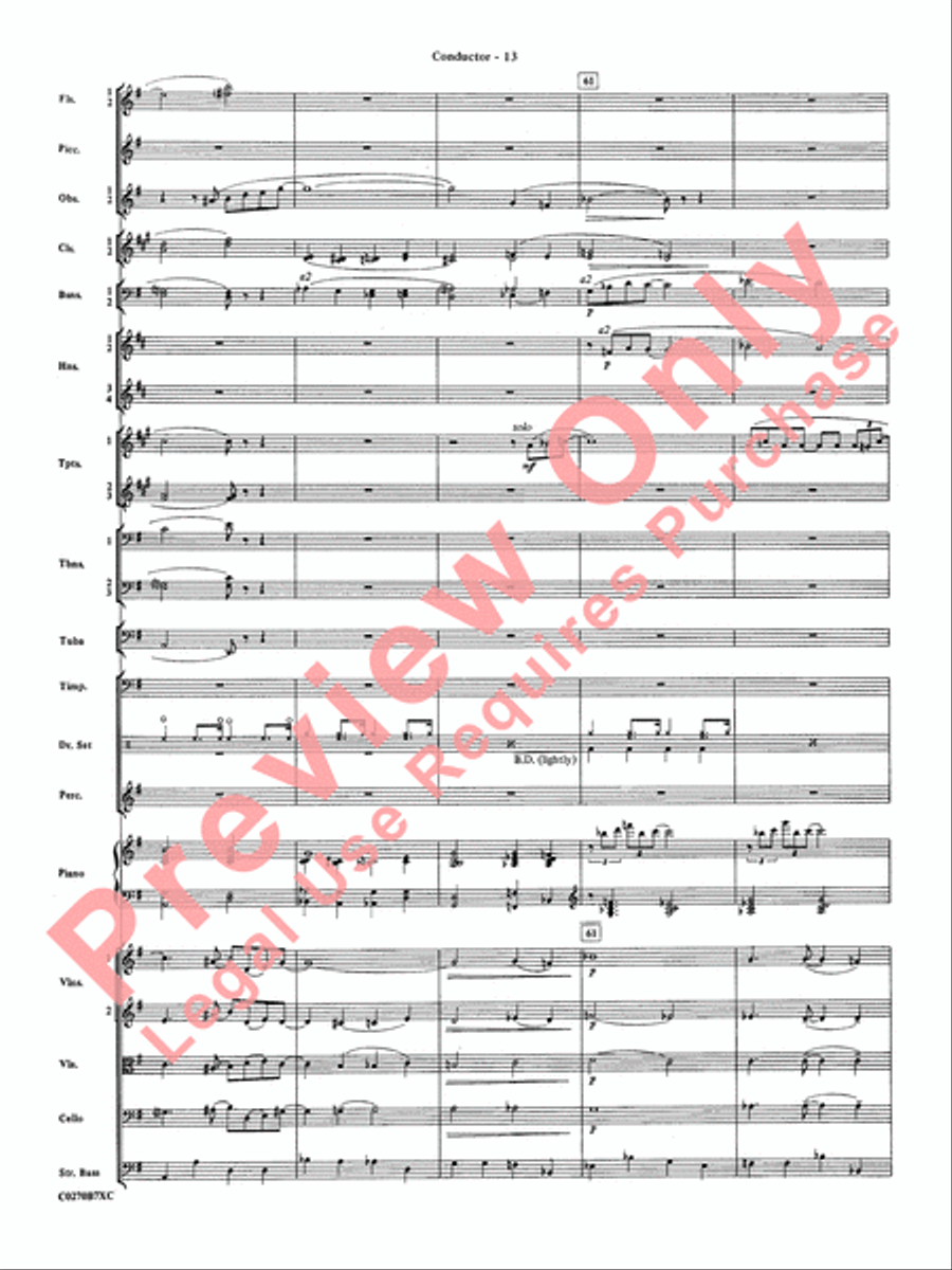 Duke Ellington! Full Orchestra scores gallery preview page 16