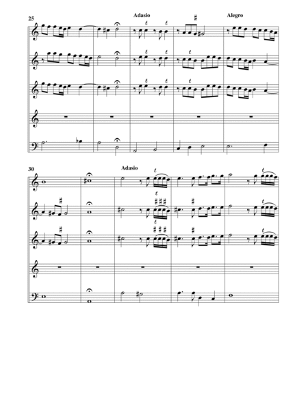 Sonate concertate in stil moderno. Libro secondo. Sonata decima settima a4 in eco. Per due cornetti