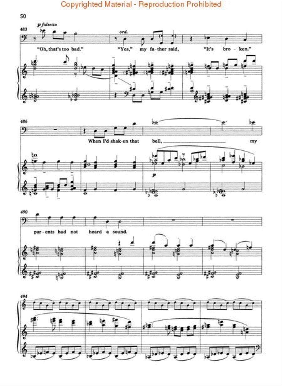 Choral Movements from Ecstatic Meditations Divisi scores gallery preview page 3