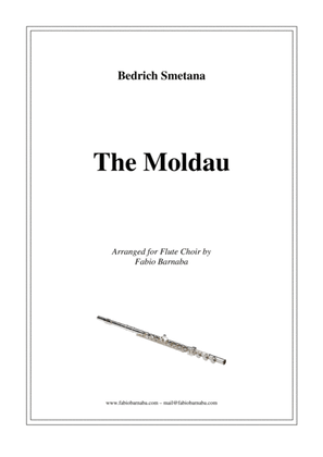 Book cover for The Moldau by Bedrich Smetana - Symphonic Poem for Flute Choir
