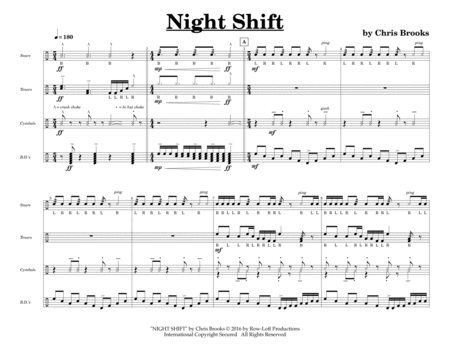 Night Shift w/Tutor Tracks