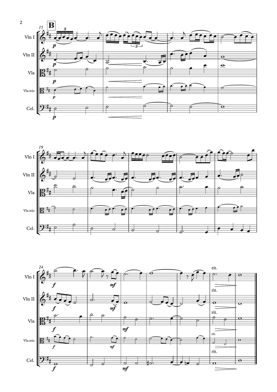 Nella Fantasia Small Ensemble scores gallery preview page 3