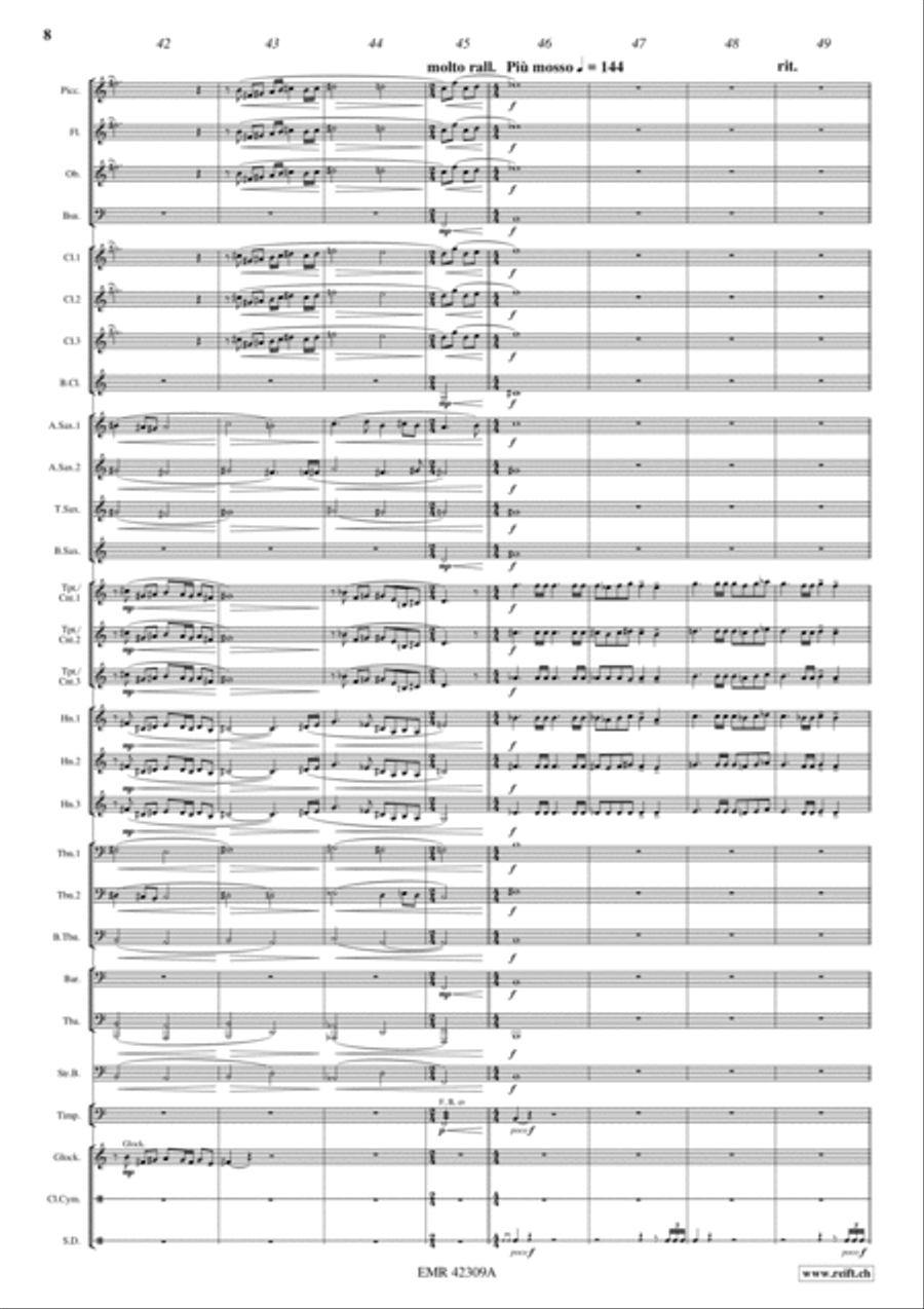 Knights Of The Round Table Concert Band scores gallery preview page 8