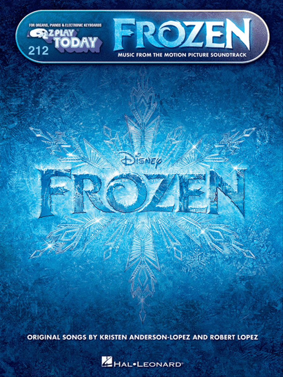 Frozen Electronic Keyboard scores gallery preview page 1