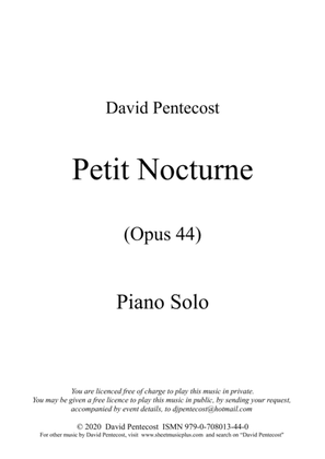 Petit Nocturne, Opus 44