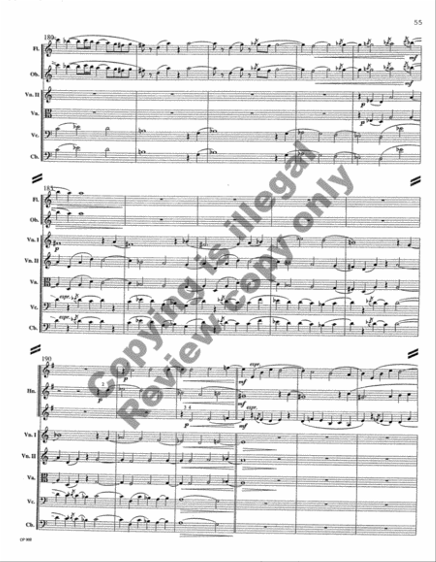 Symphony No. 1 Full Orchestra scores gallery preview page 57