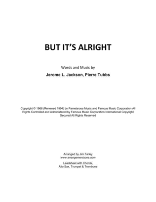 Book cover for But It's Alright