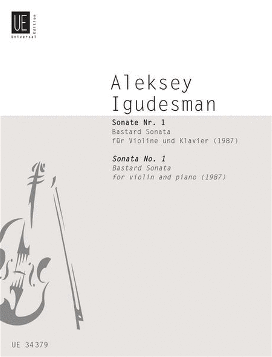 Sonata No. 1: Bastard Sonata Violin Solo scores gallery preview page 1