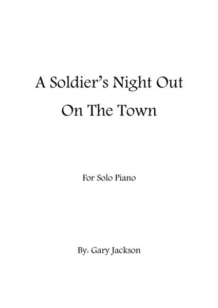 A Soldier's Night Out On The Town image number null