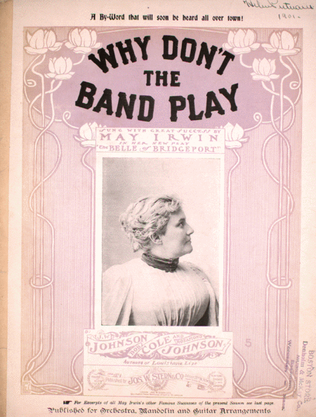 Book cover for Why Don't the Band Play. A By-word that will soon be heard all over town