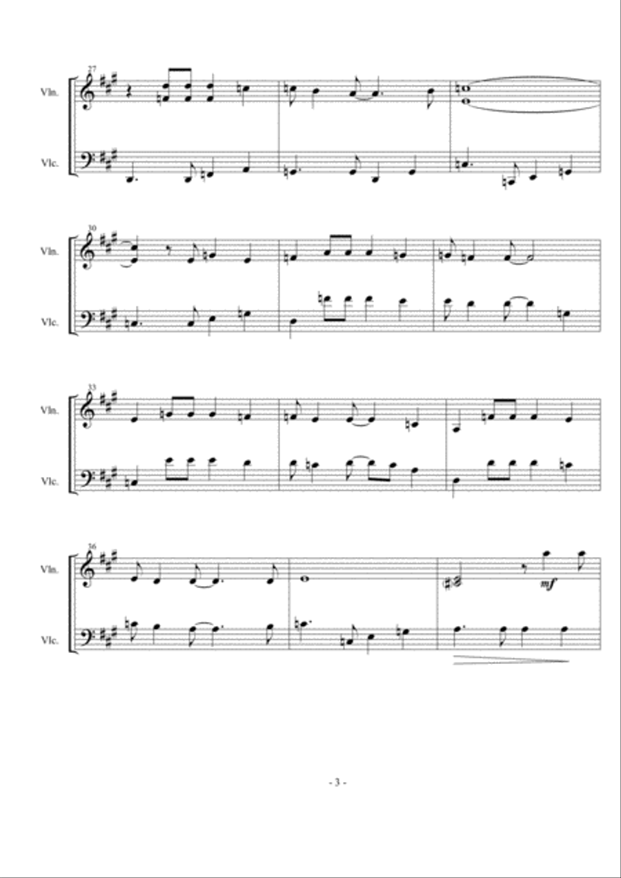 Oh, Pretty Woman Set of Parts scores gallery preview page 3