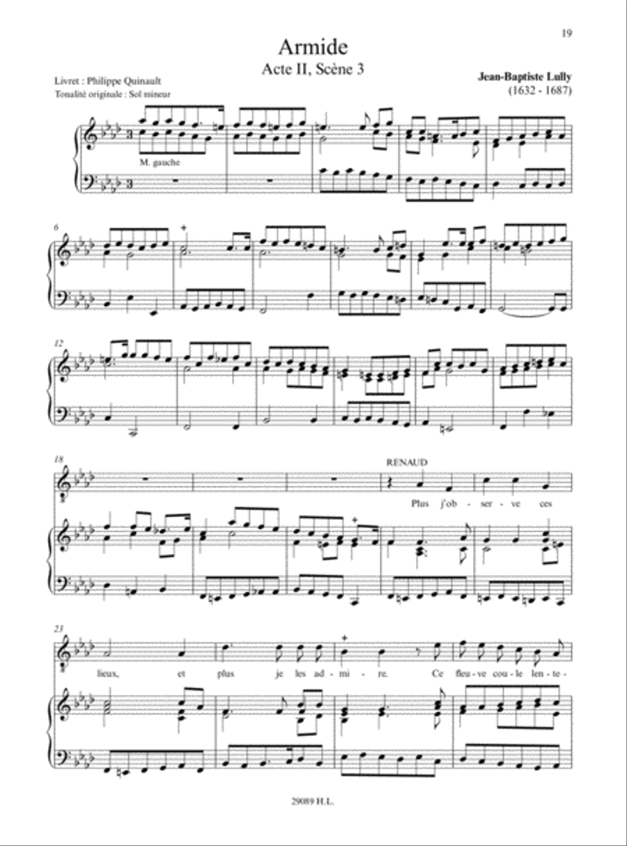 Airs d'operas baroques Airs d'operas baroques Tenor Voice scores gallery preview page 2