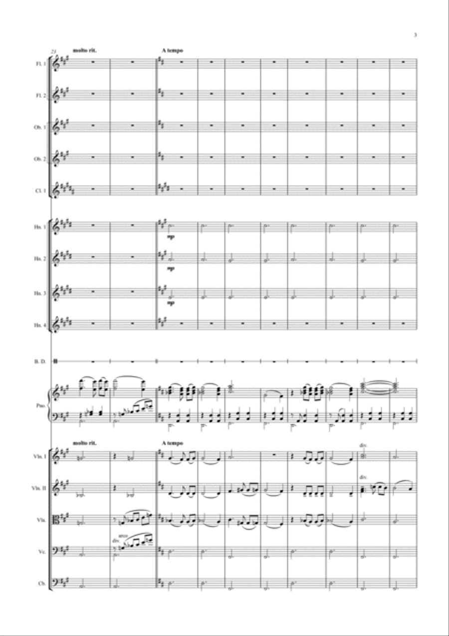 Lust, Caution Chamber Orchestra scores gallery preview page 3