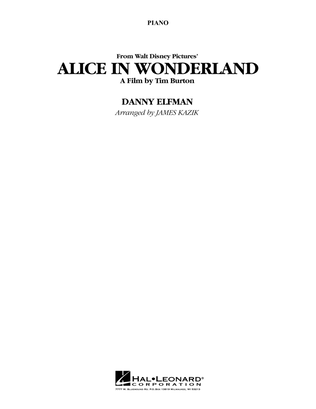 Book cover for Alice In Wonderland - Piano