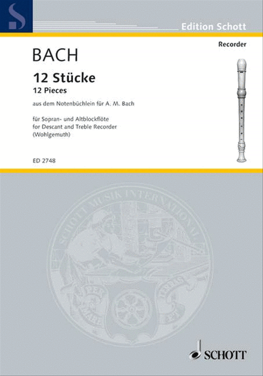 12 Pieces 12 Pieces Alto Recorder scores gallery preview page 1