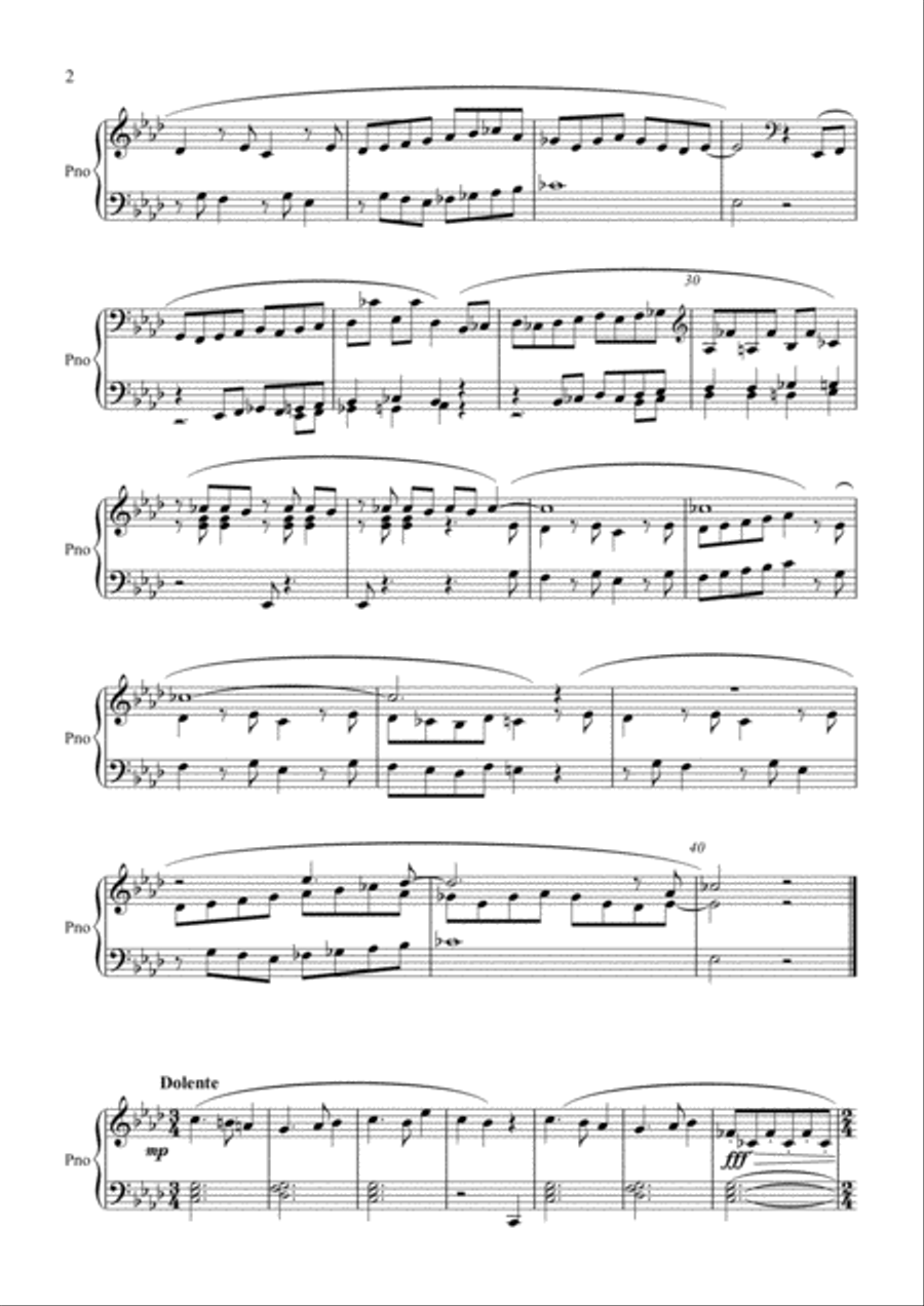 Phrygian Variations Piano Solo scores gallery preview page 3