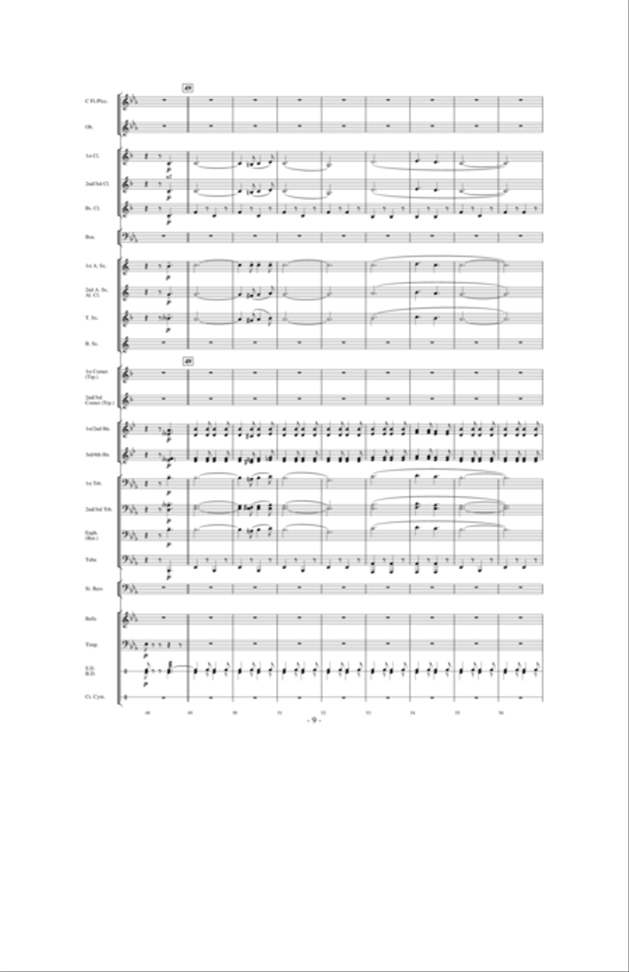 Our Director Concert Band scores gallery preview page 8