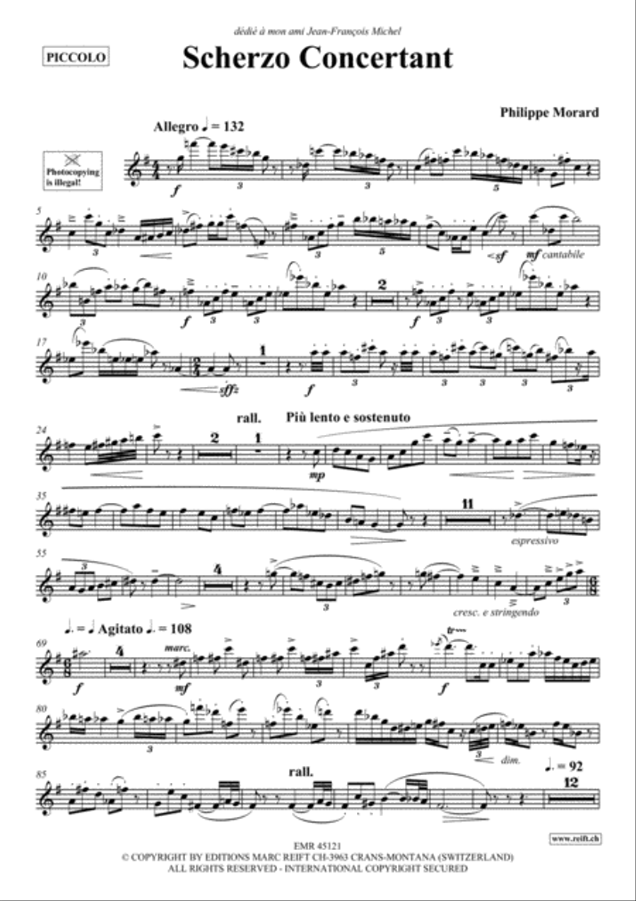 Scherzo Concertant Piccolo scores gallery preview page 2