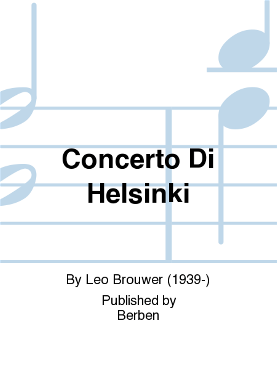 Concerto Di Helsinki