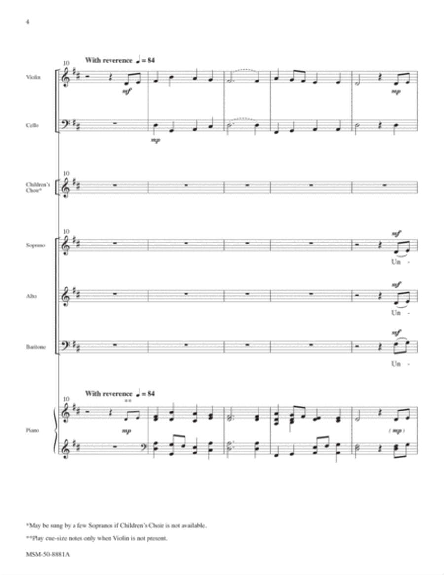Pentecost (Downloadable Full Score and Parts) Choir scores gallery preview page 6
