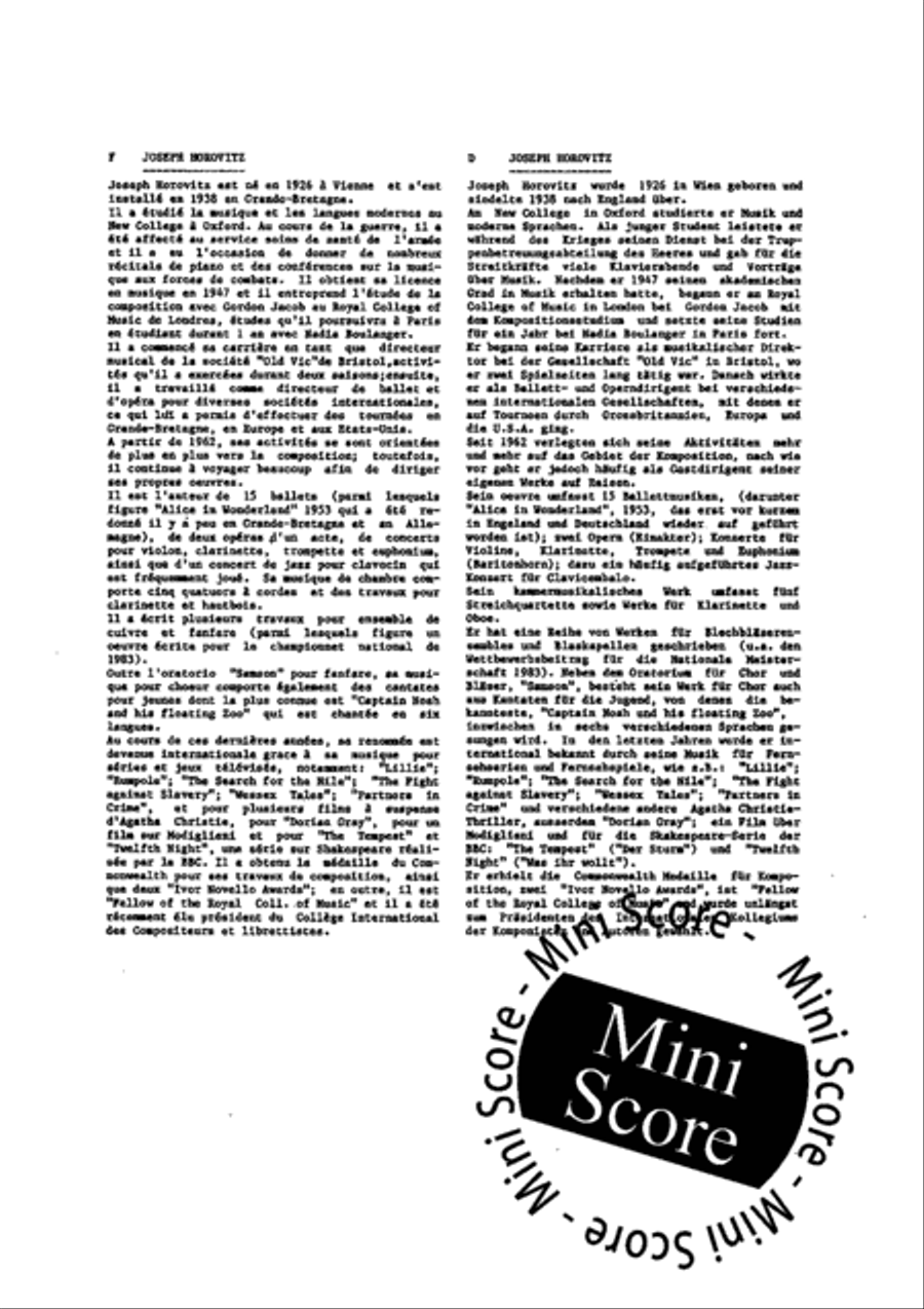 Lillie Theme Lillie Theme Concert Band scores gallery preview page 5
