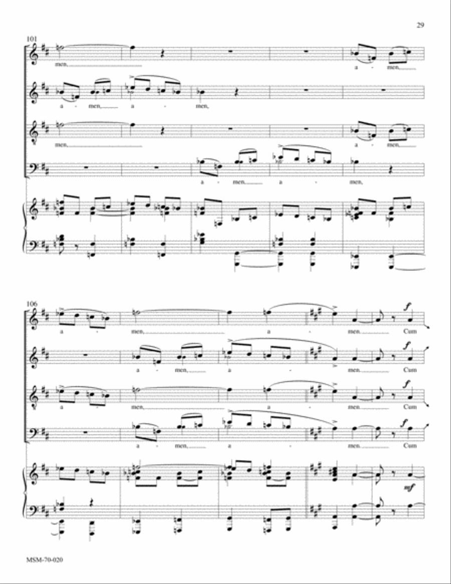 Gloria Gloria Divisi scores gallery preview page 15
