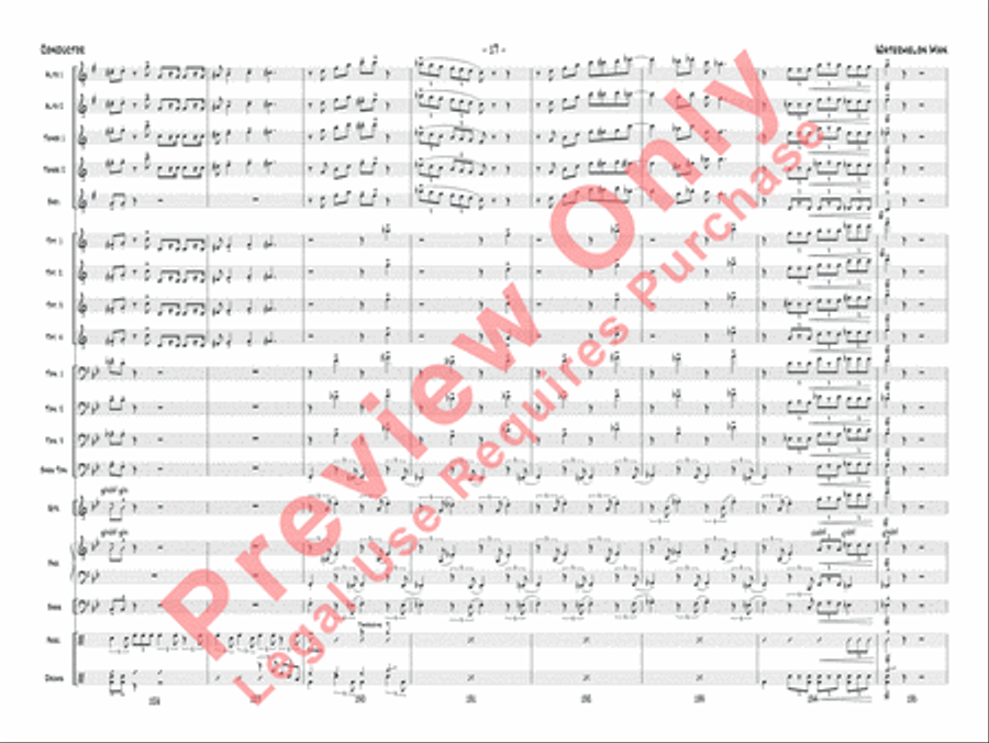 Watermelon Man Jazz Ensemble scores gallery preview page 44