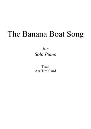Book cover for The Banana Boat Song for Piano
