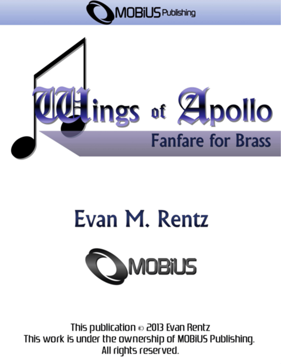 Wings of Apollo Wings of Apollo Small Ensemble scores gallery preview page 1