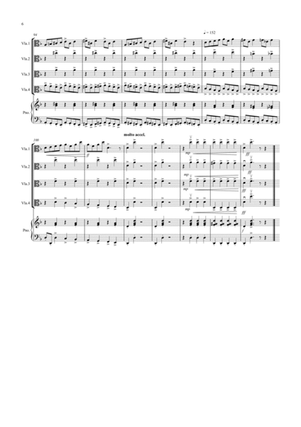 2 Classical Favourites for Viola Quartet (volume one) image number null