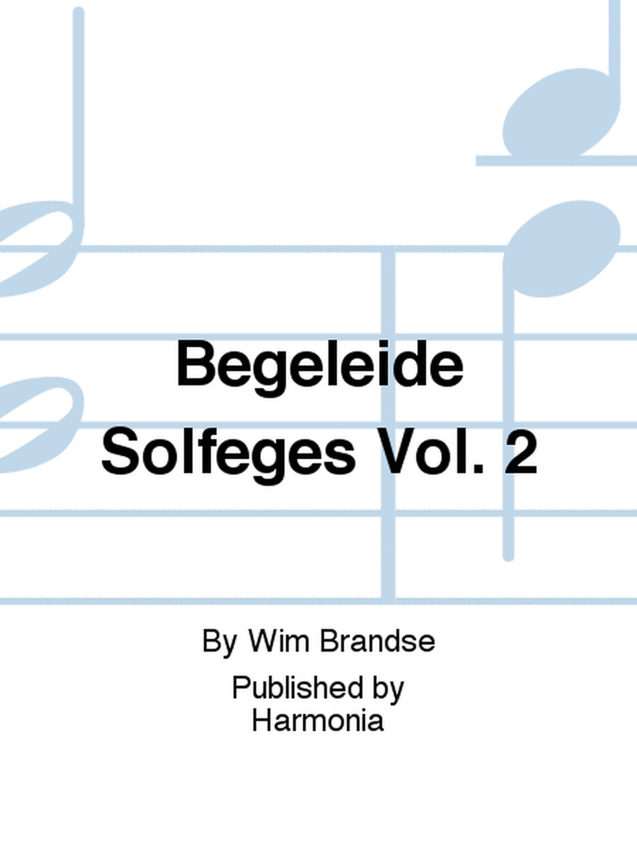 Begeleide Solfèges Vol. 2