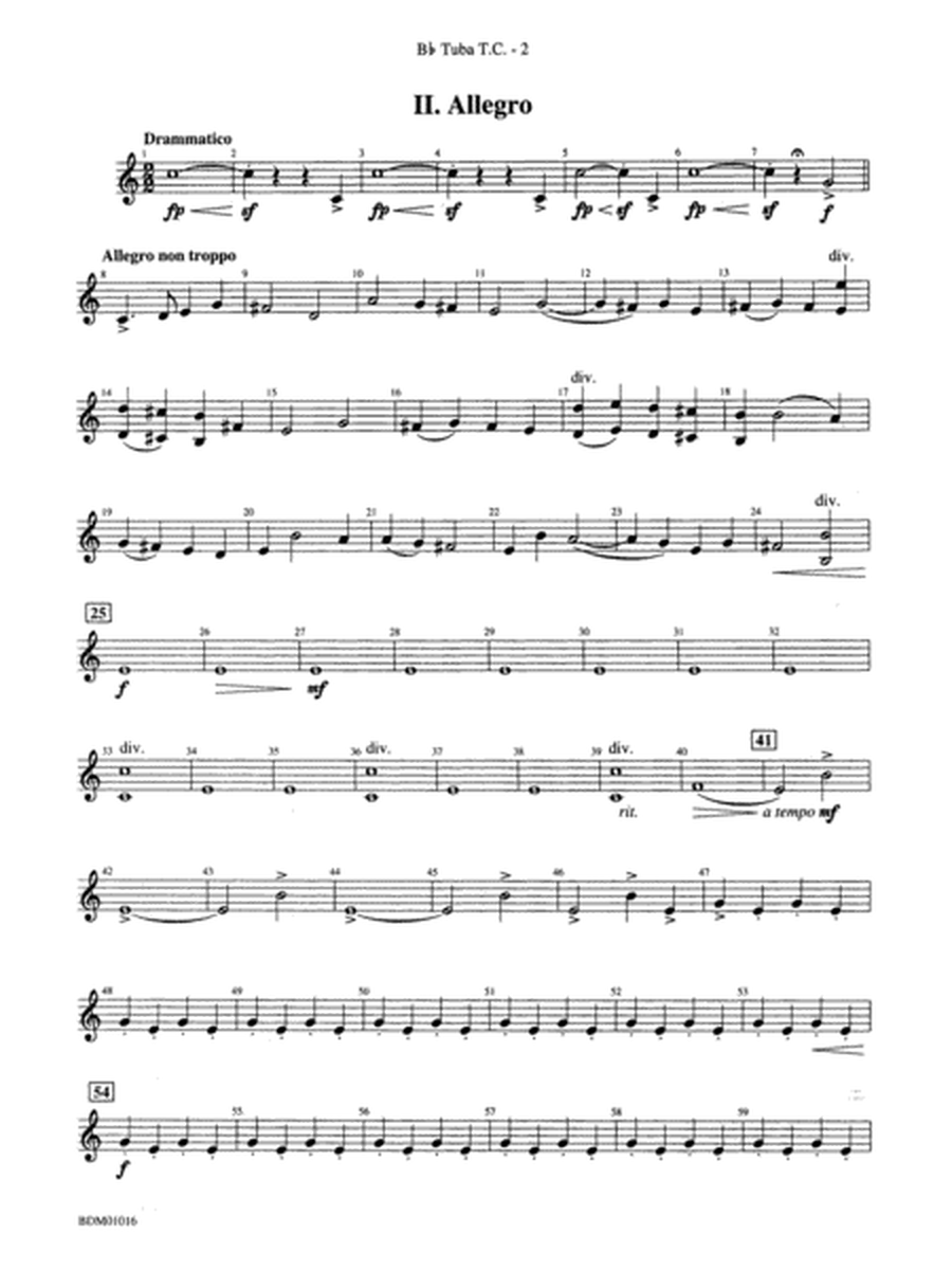 Fanfare and Allegro: (wp) B-flat Tuba T.C.