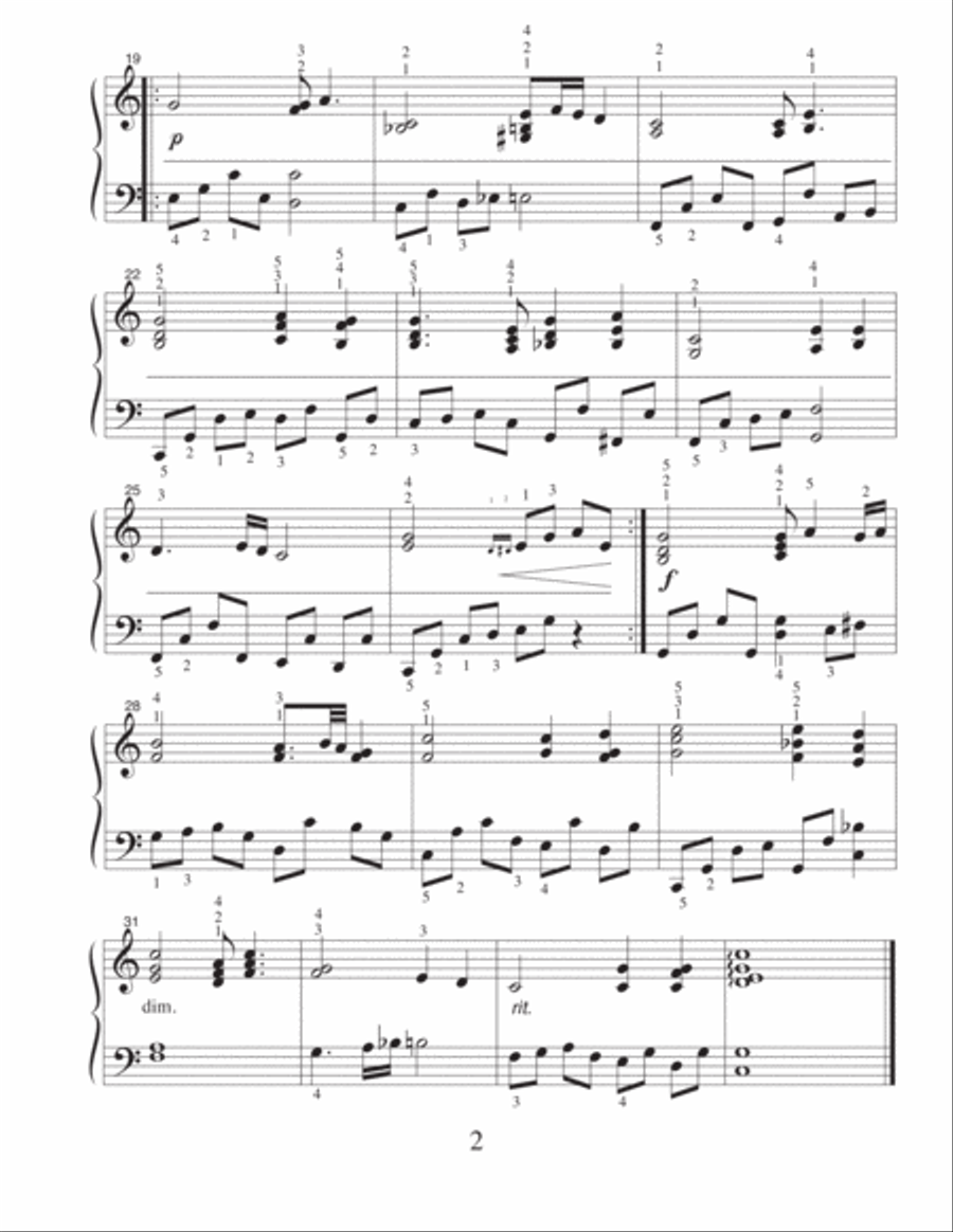 Jazz Hymnal II Piano Solo scores gallery preview page 4
