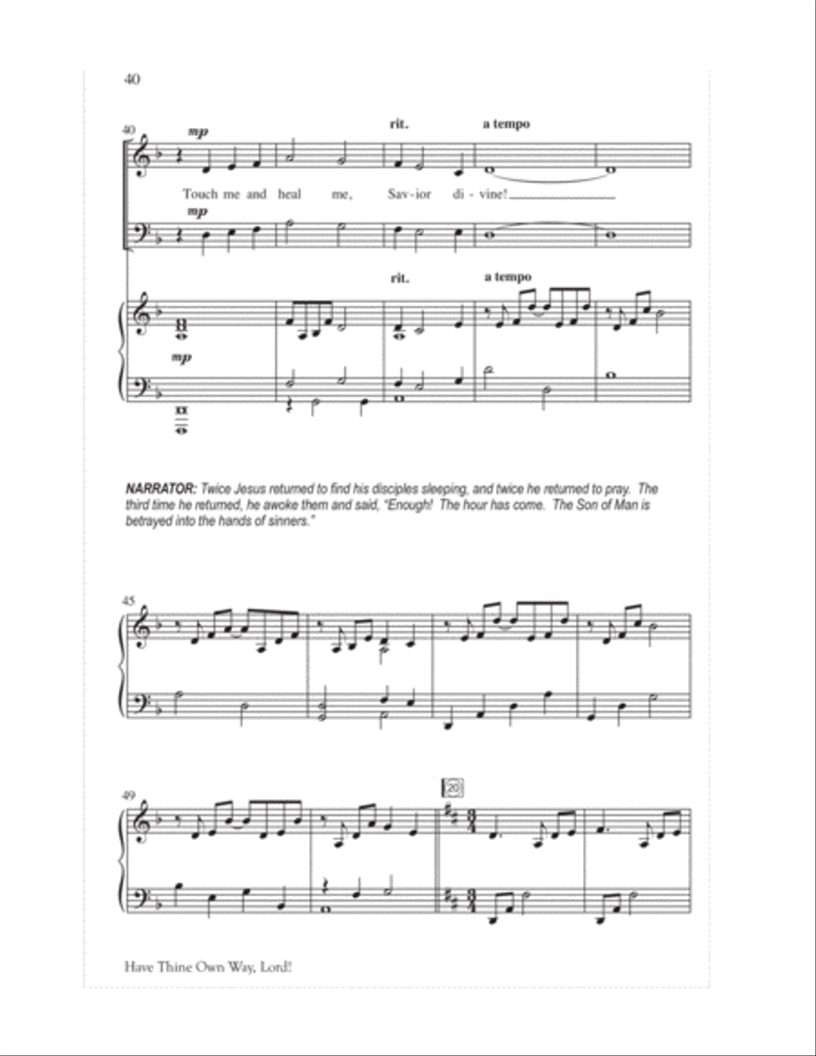 We Remember Calvary (SAB) 3-Part scores gallery preview page 43