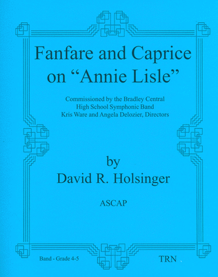 Fanfare and Caprice on "Annie Lisle"