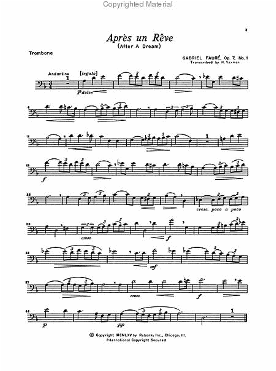 Concert and Contest Collection for Trombone Concert Band Methods scores gallery preview page 2