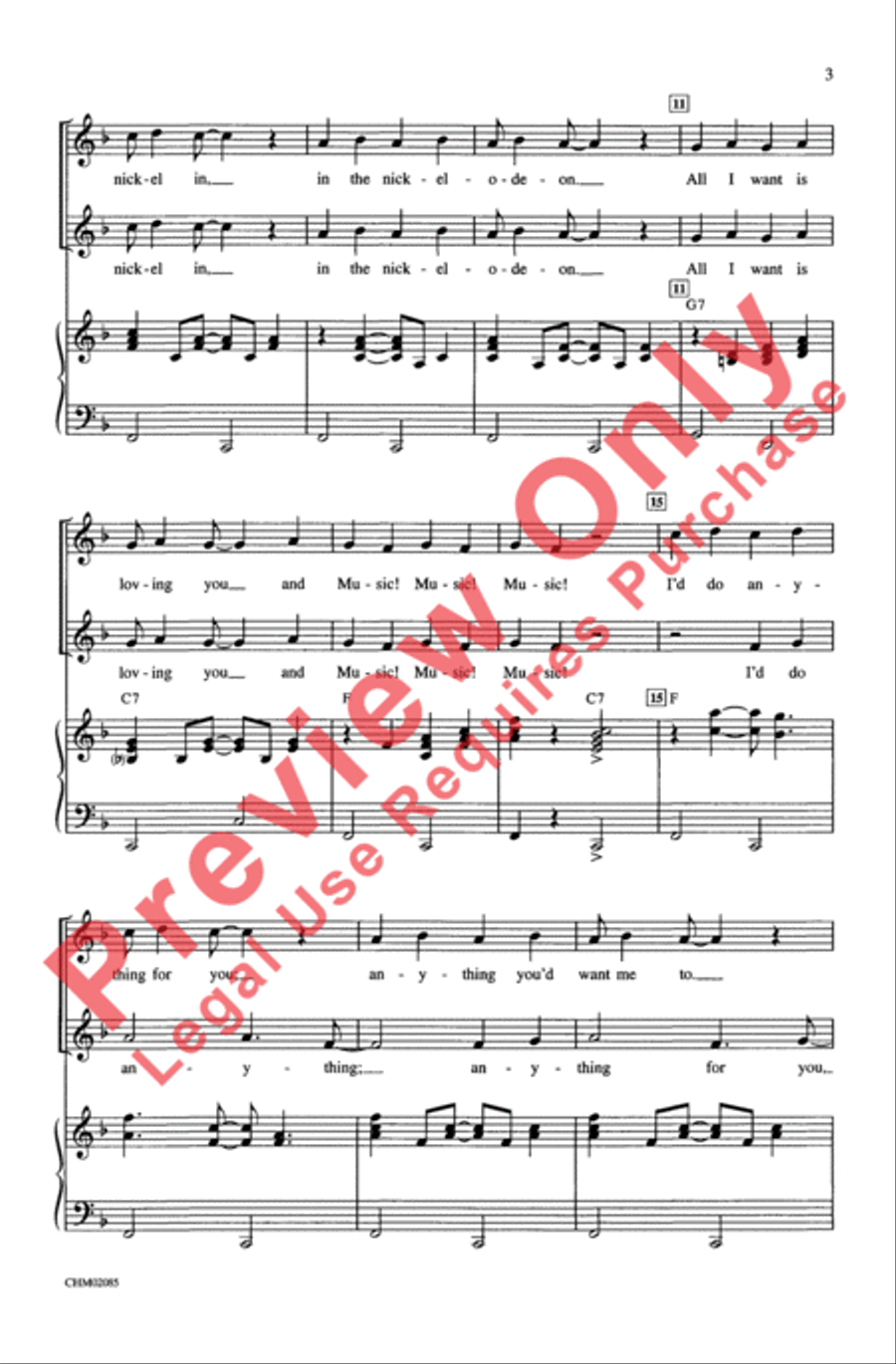 Music! Music! Music! 2-Part scores gallery preview page 3