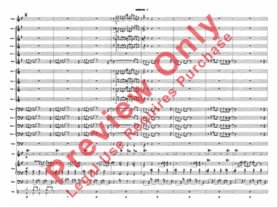 Blues in the Night Jazz Ensemble scores gallery preview page 5