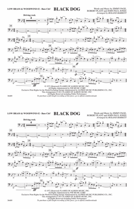 Black Dog: Low Brass & Woodwinds #2 - Bass Clef